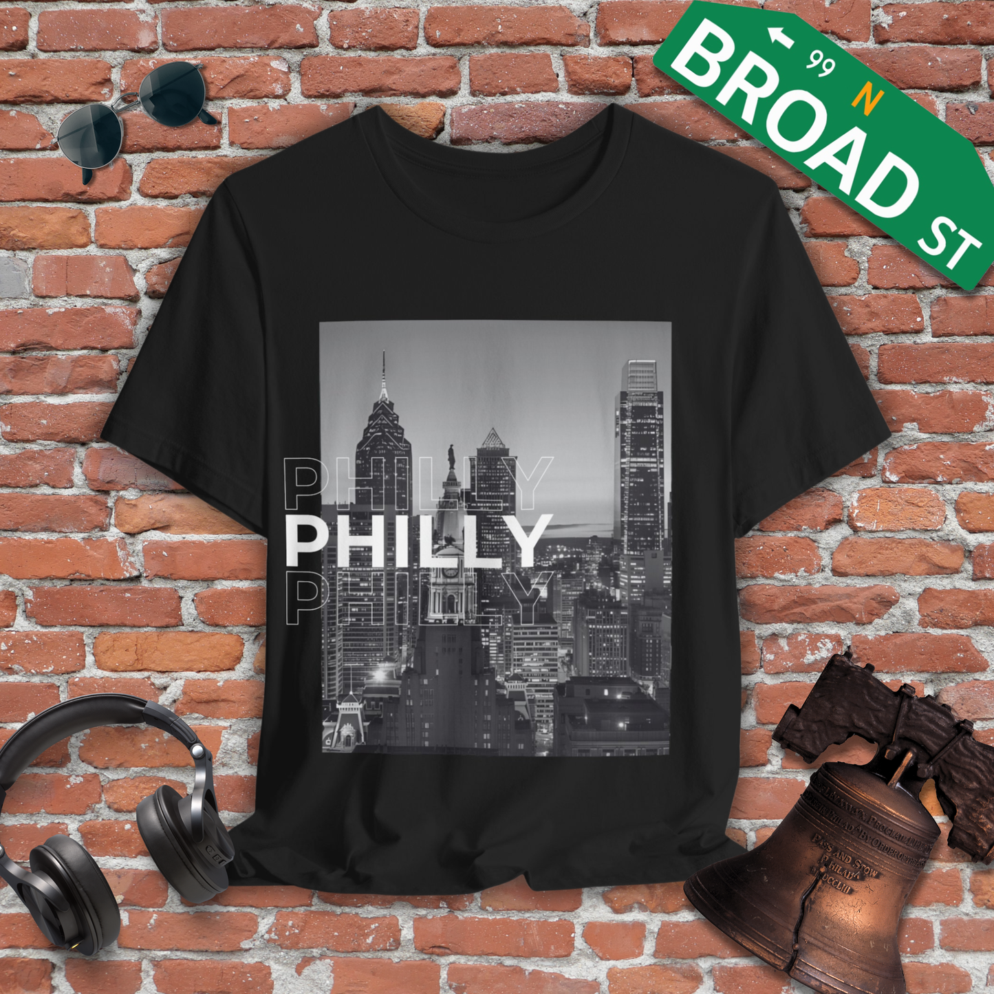 Skyline Offset Tee