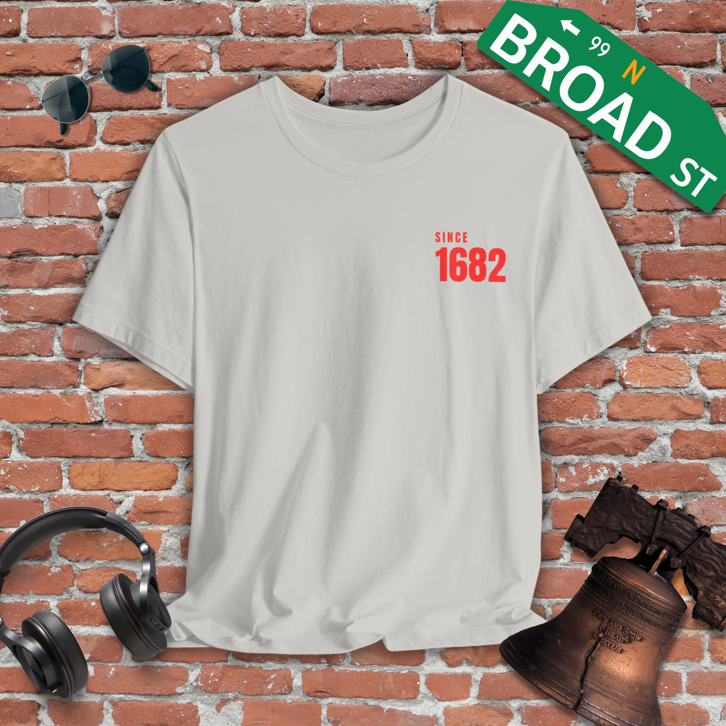 Since 1682 - Red Tee (Back of Shirt)