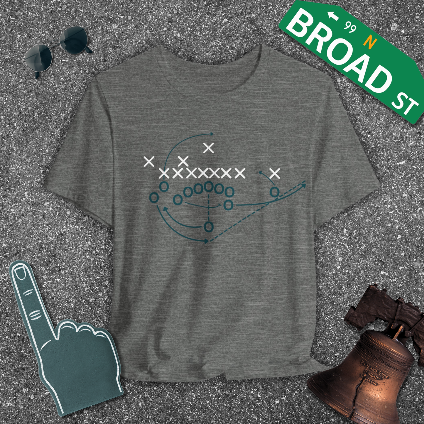 Philly Philly Playart - Color Accurate Tee