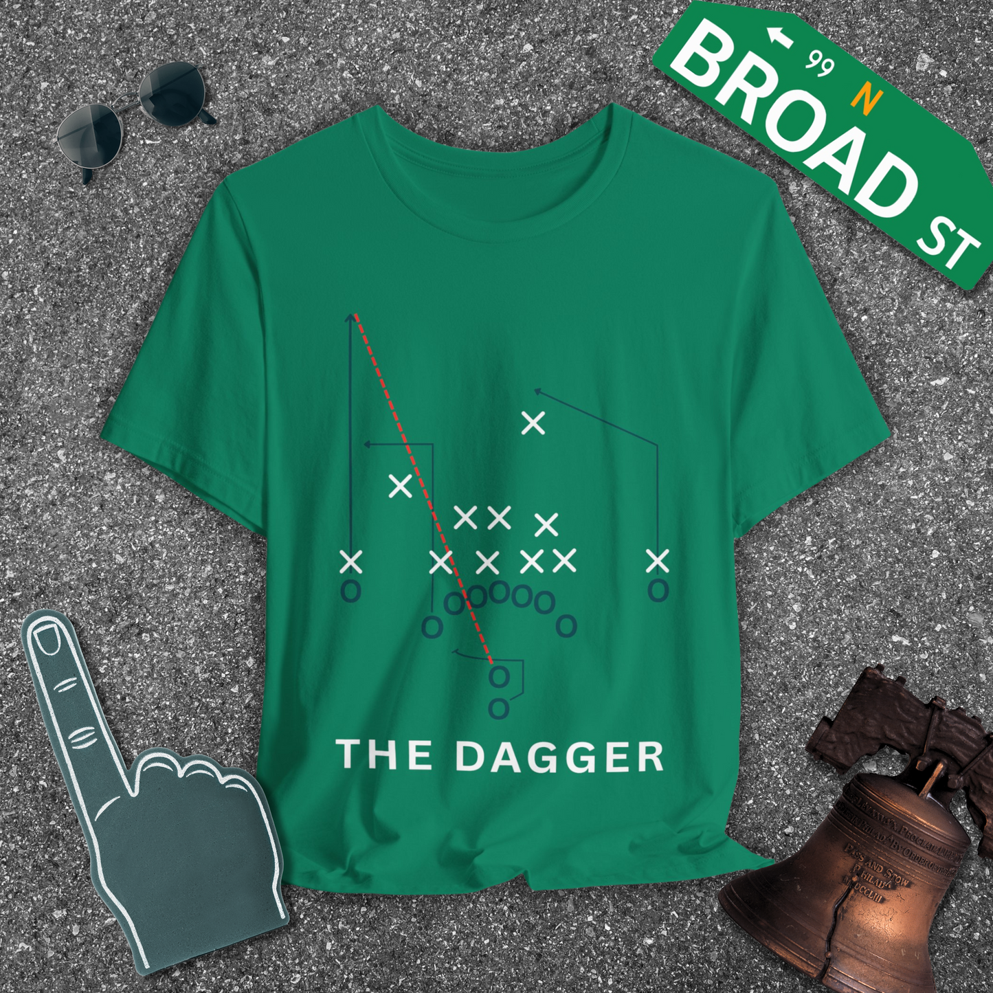 The Dagger Playart - Color Accurate Tee