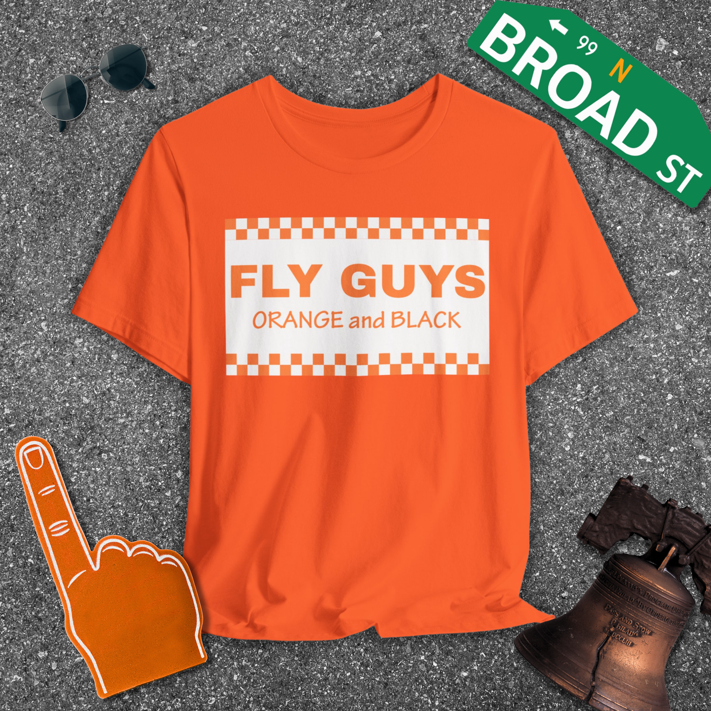 Fly Guys Logo - White Tee