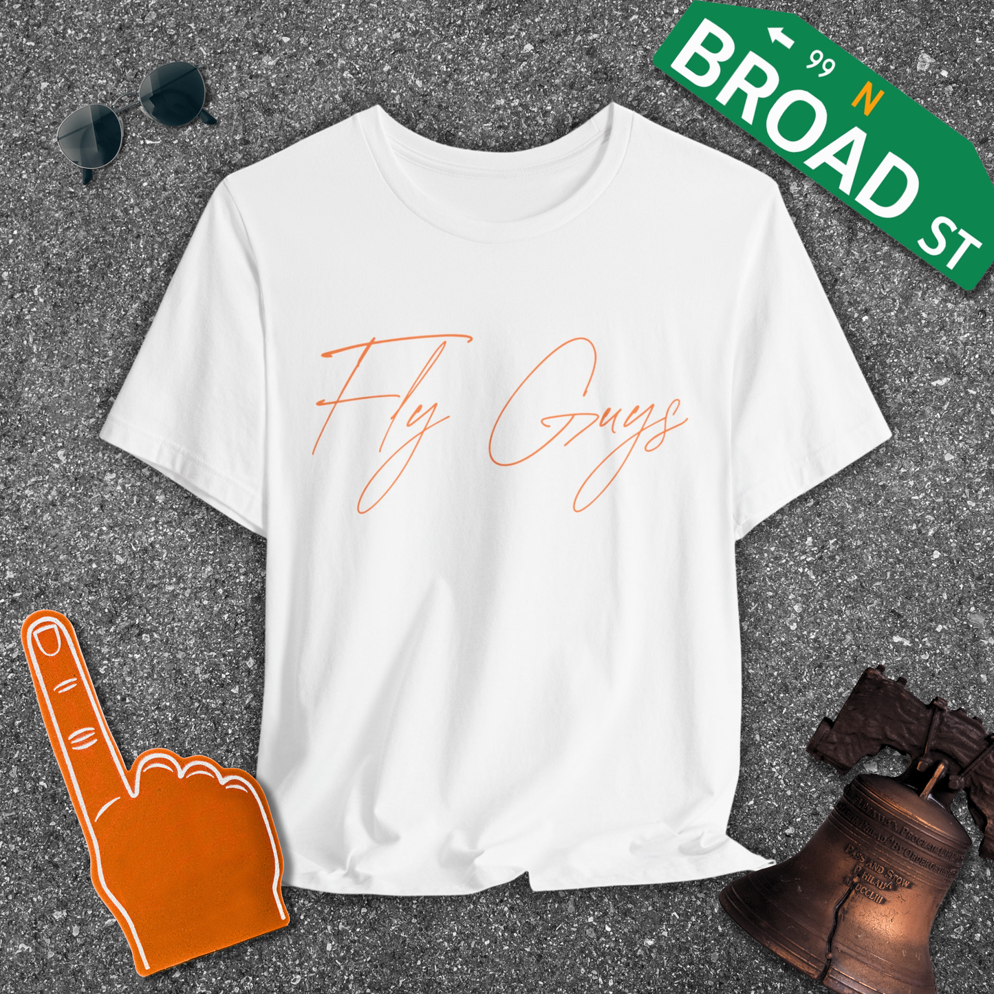 Fly Guys - Cursive Tee