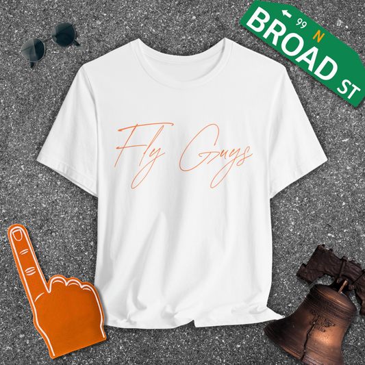 Fly Guys - Cursive Tee