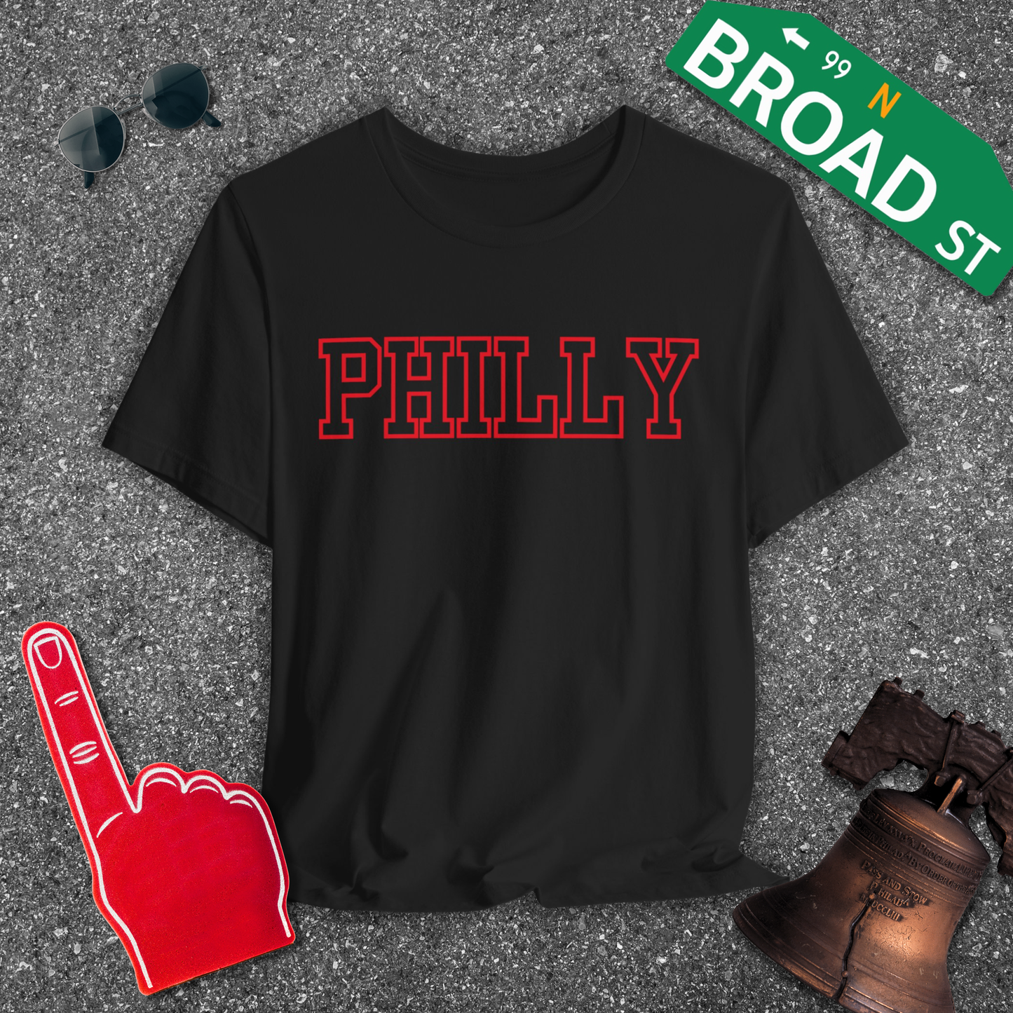 Hollow Philly - Red Tee