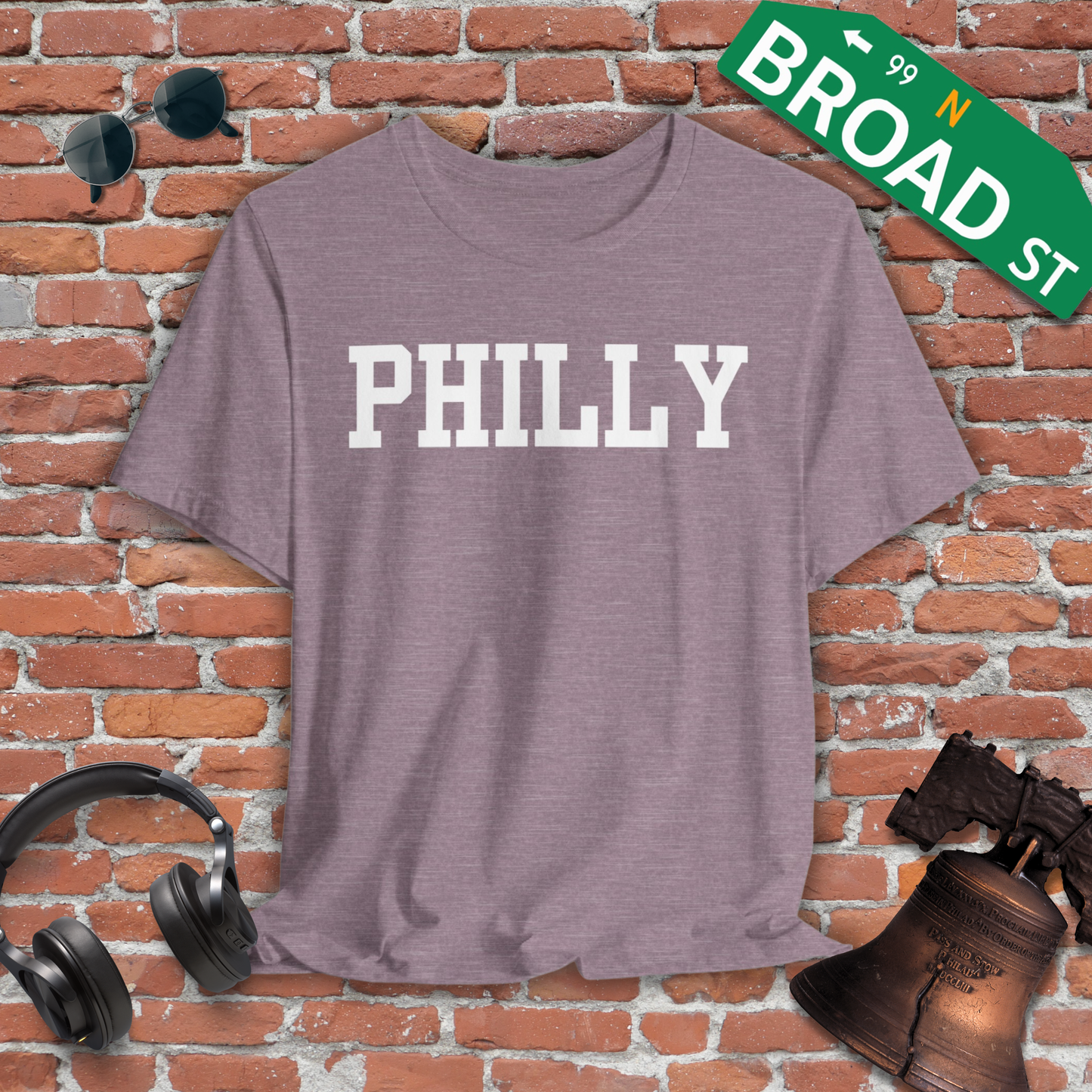 Classic Philly - White Tee