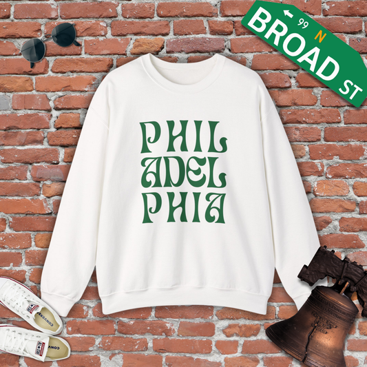 Groovy Philadelphia Crewneck