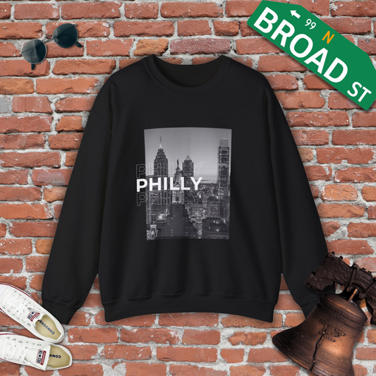 Skyline Offset Crewneck