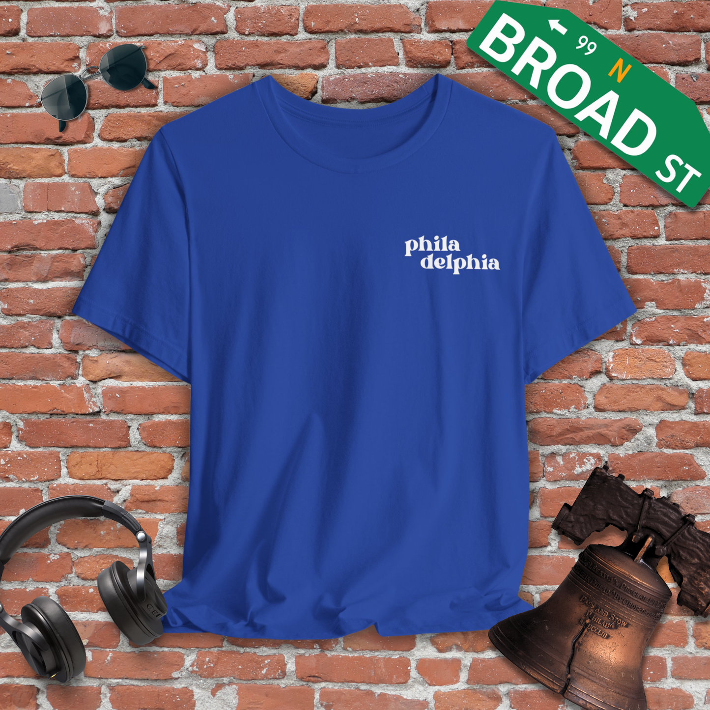 Split Philadelphia (Corner) Tee