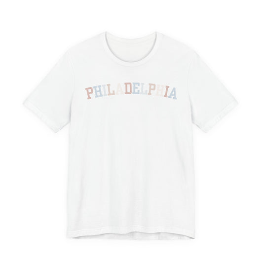 Classic Philadelphia - Pastel #2 Curved Tee