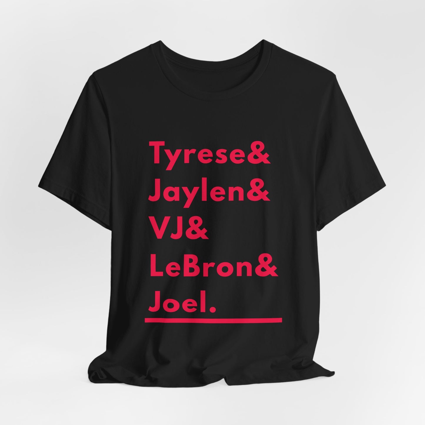 Tyrese& - Red T-Shirt