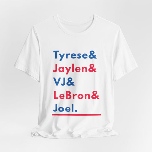 Tyrese& - Blue+Red T-Shirt