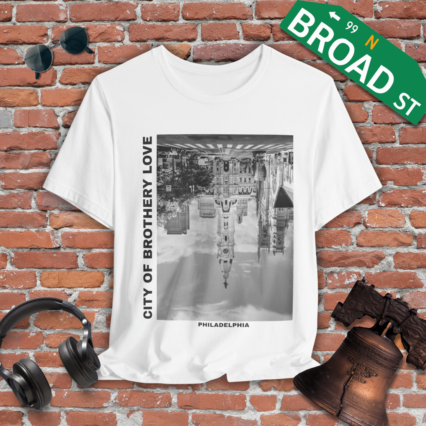 Brotherly Love - City Hall Tee