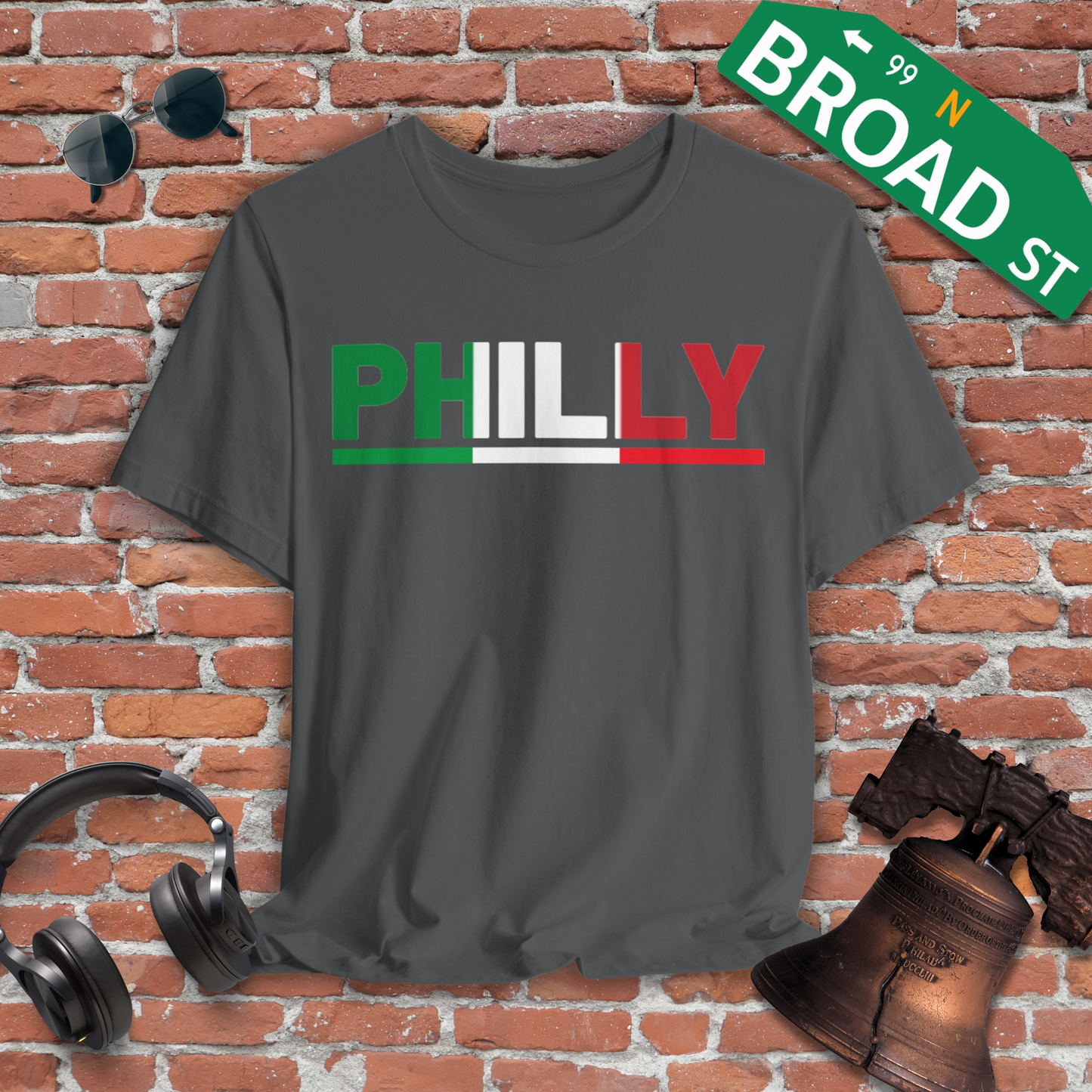 Philly Italian Flag Tee
