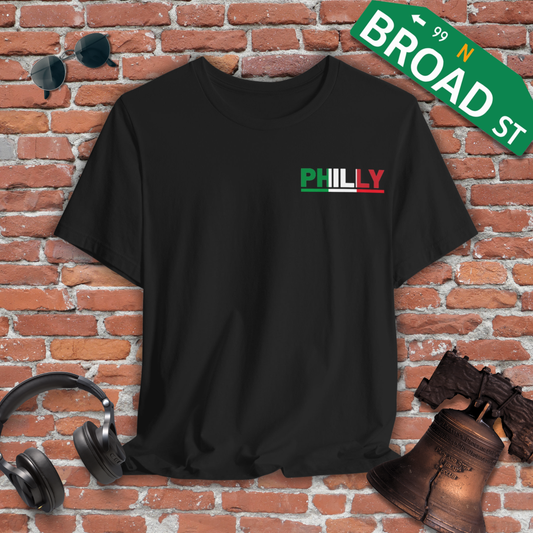 Philly Italian Flag (Corner) Tee