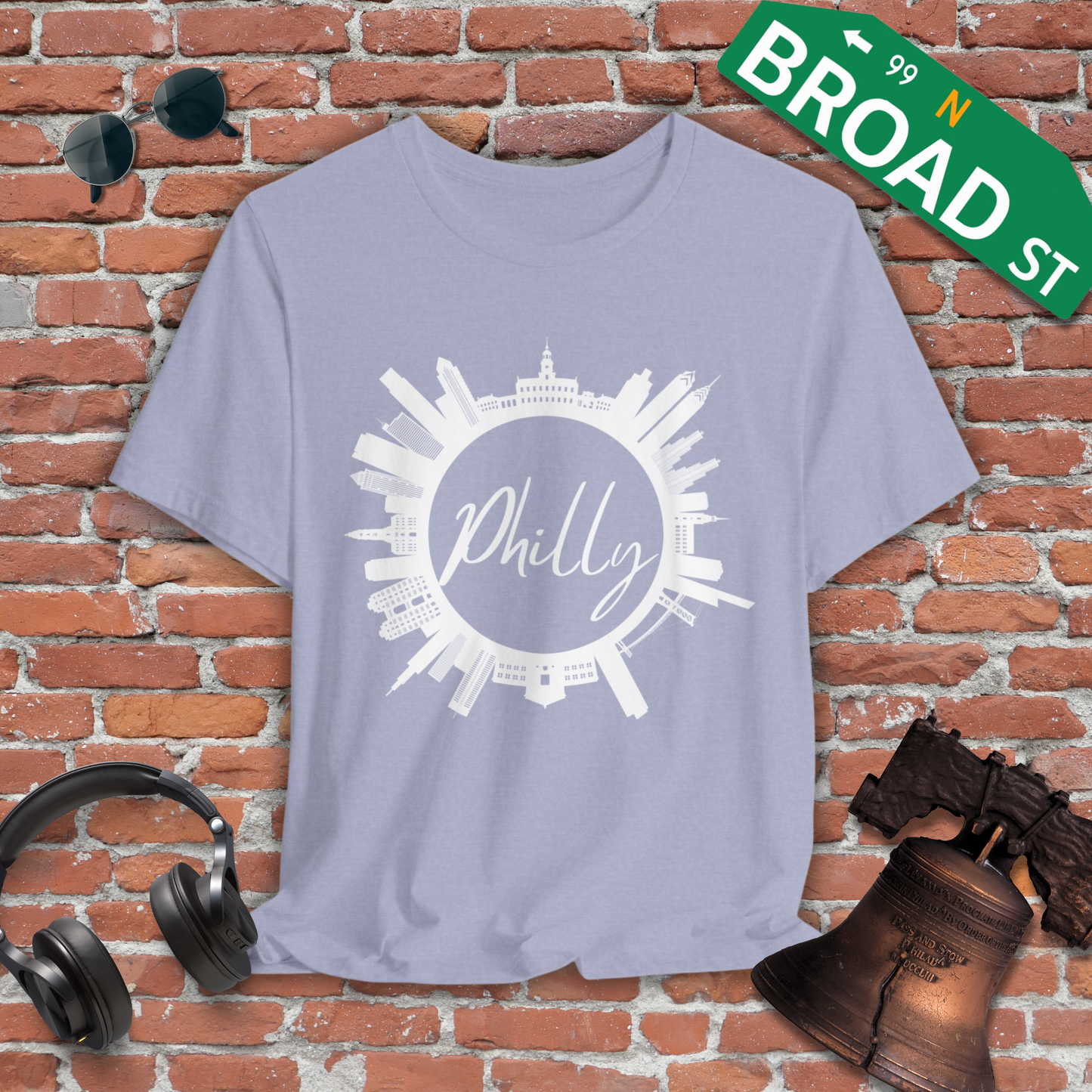Philly Circle Skyline Tee