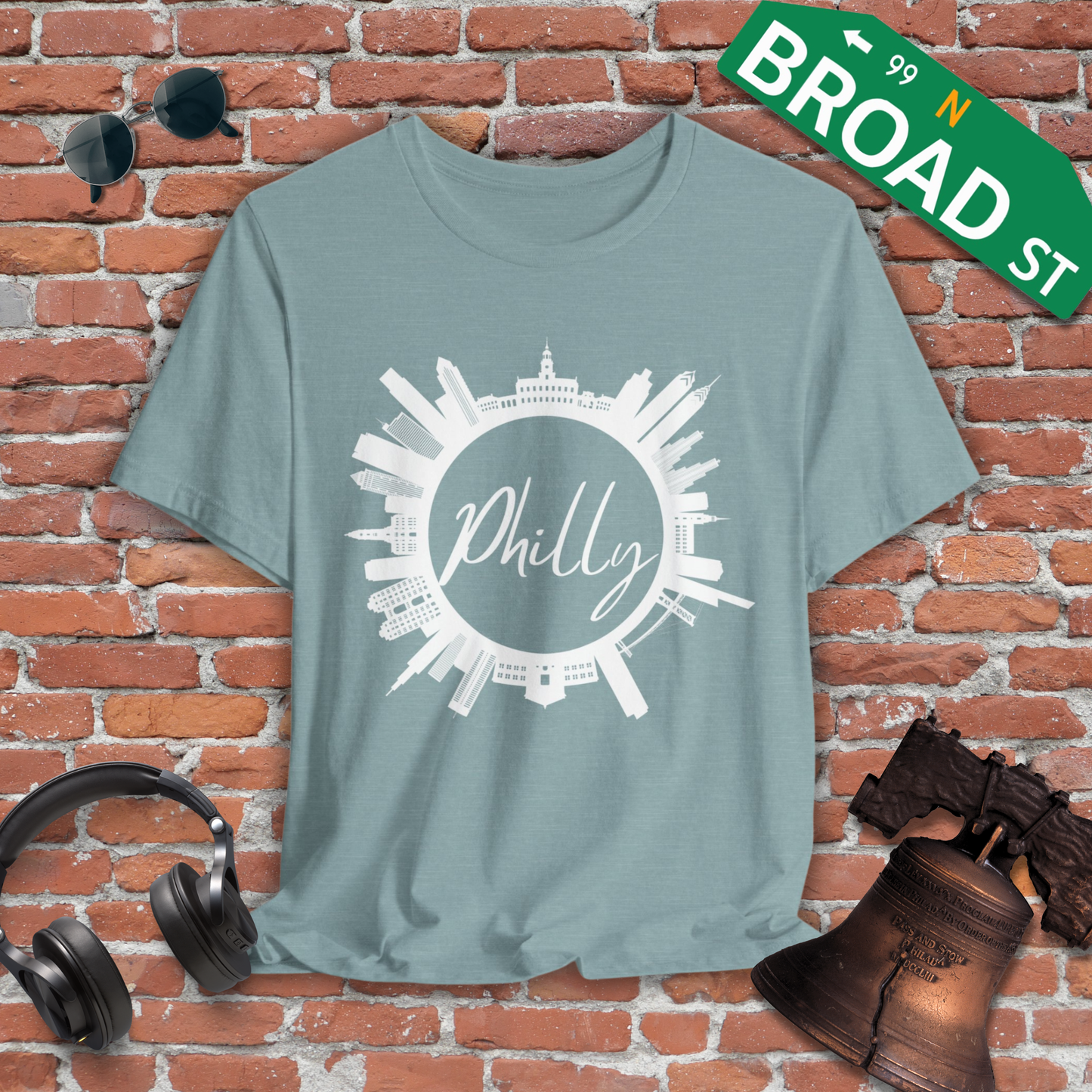 Philly Circle Skyline Tee