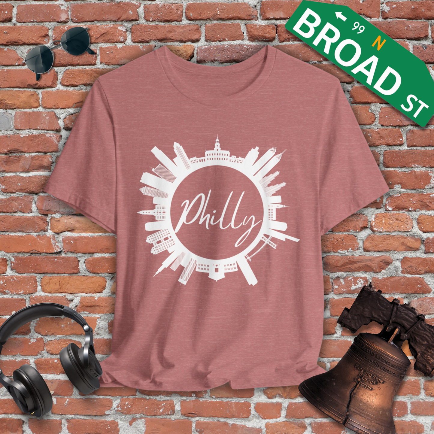 Philly Circle Skyline Tee