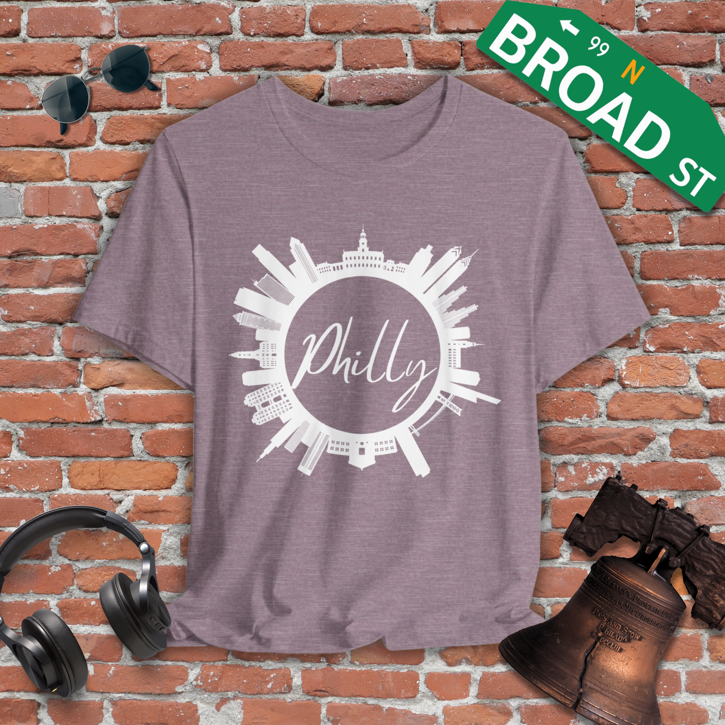 Philly Circle Skyline Tee