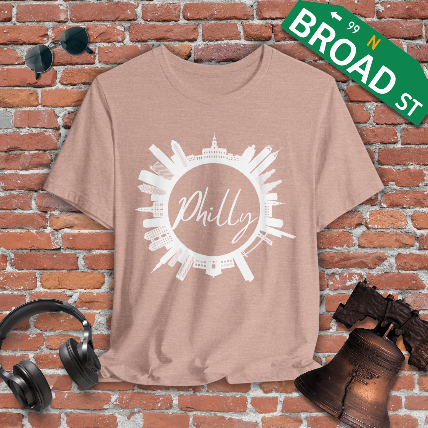 Philly Circle Skyline Tee