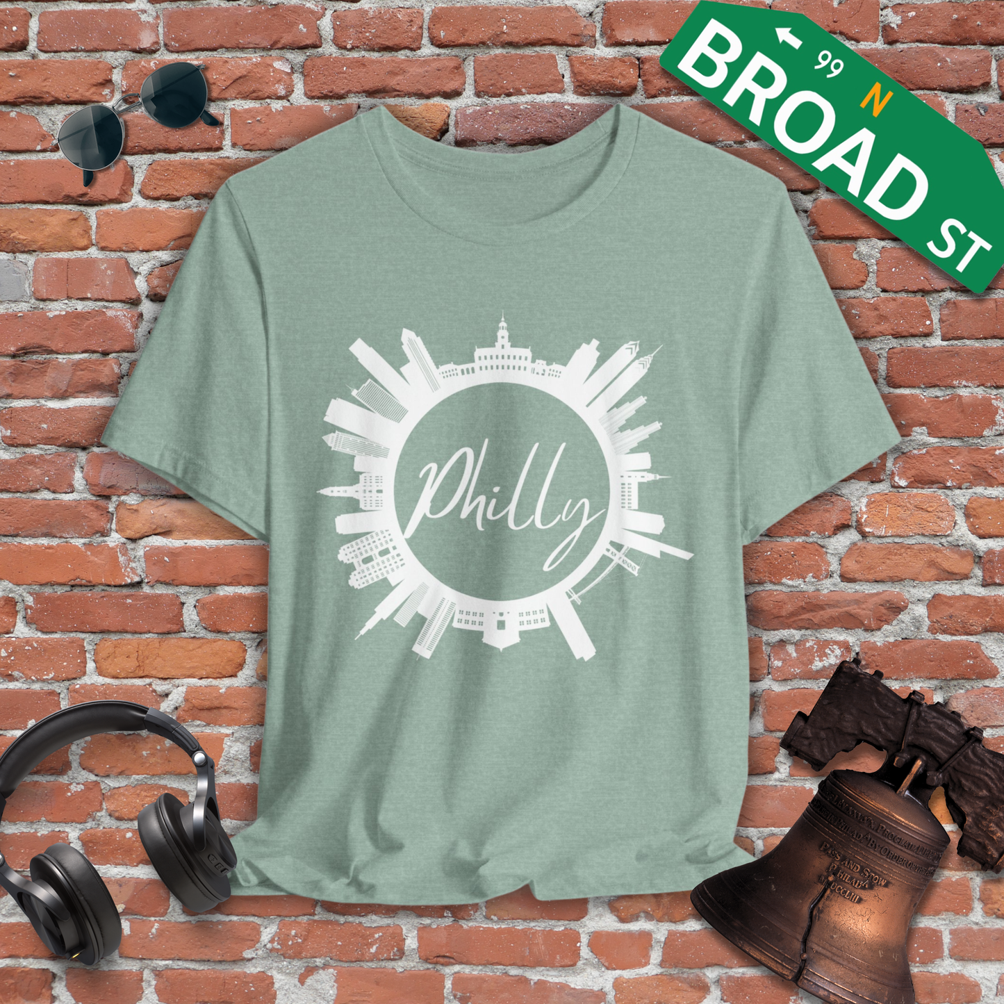 Philly Circle Skyline Tee