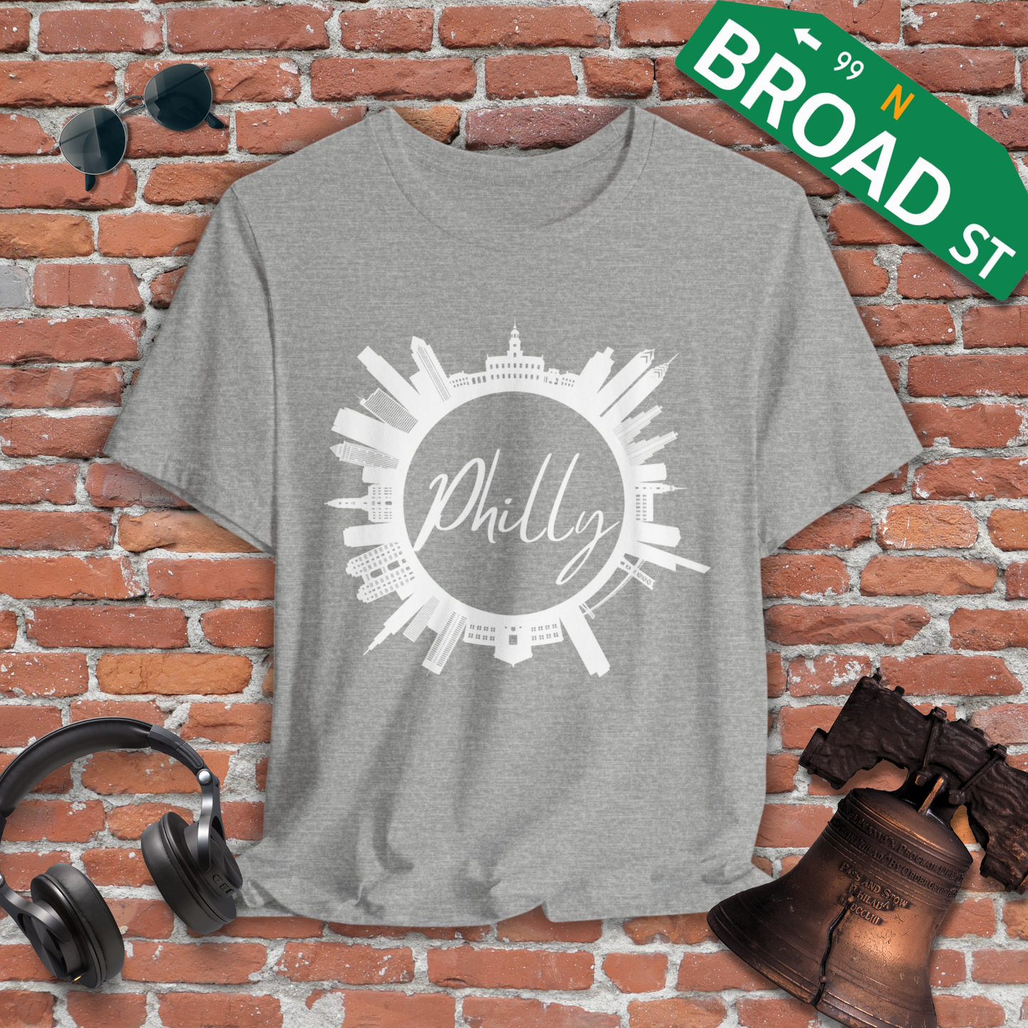 Philly Circle Skyline Tee