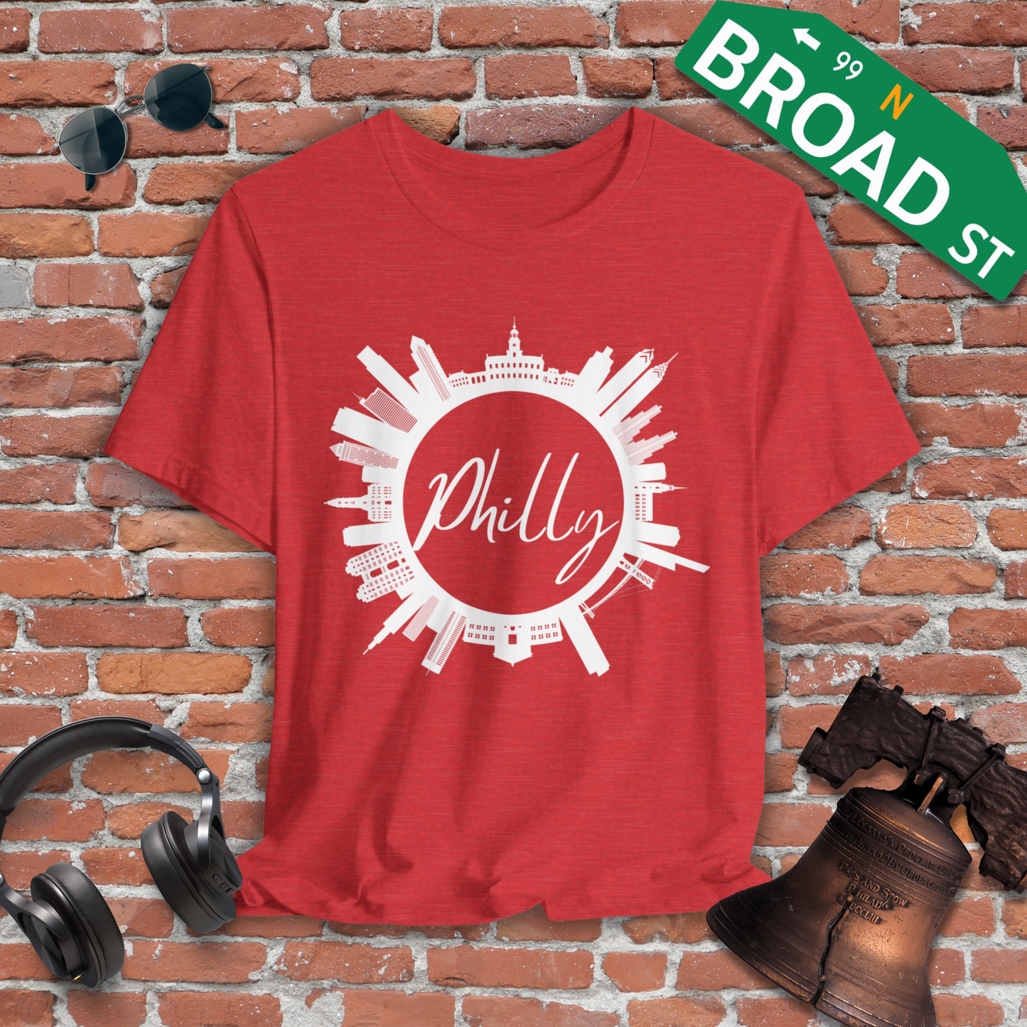 Philly Circle Skyline Tee