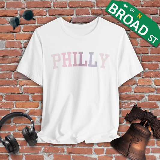 Classic Philly - Pastel Curved Tee