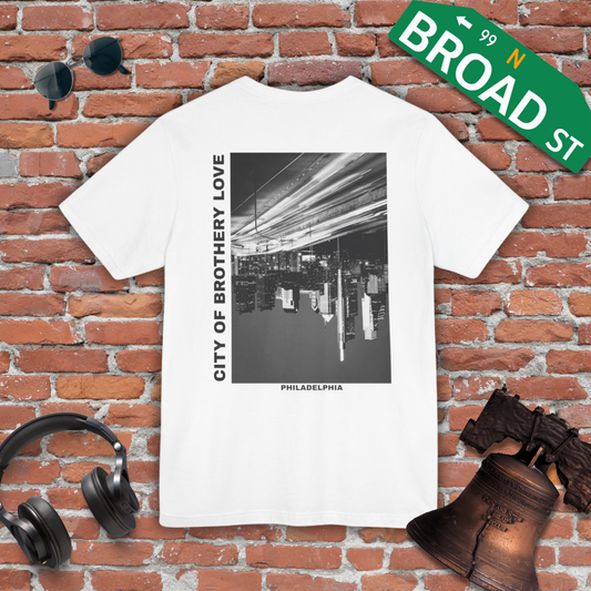 Brotherly Love - Center City (Back of Shirt) Tee