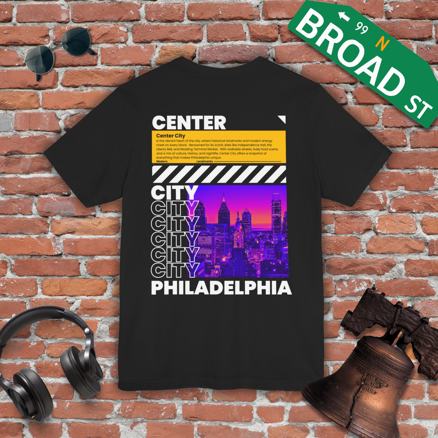 Center City Graphic Tee (Back of Shirt)