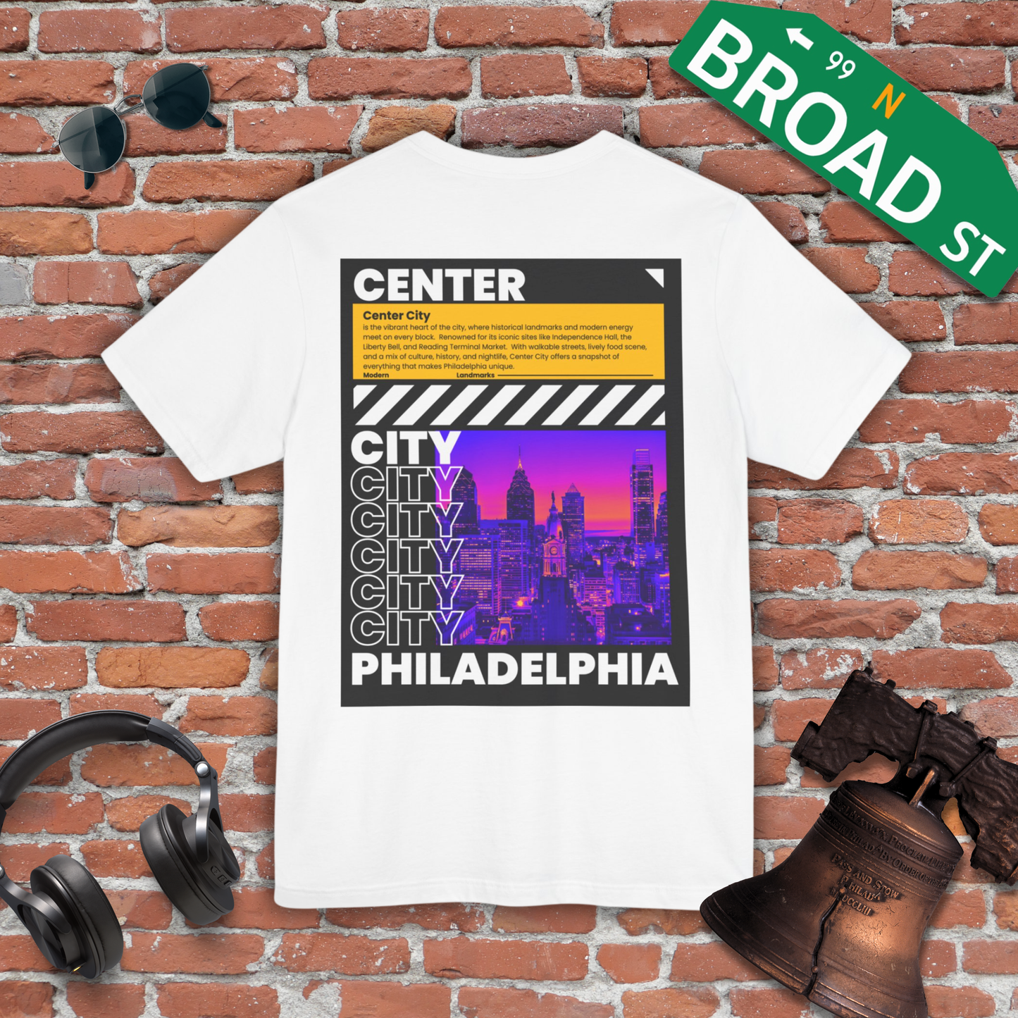 Center City Graphic Tee (Back of Shirt)
