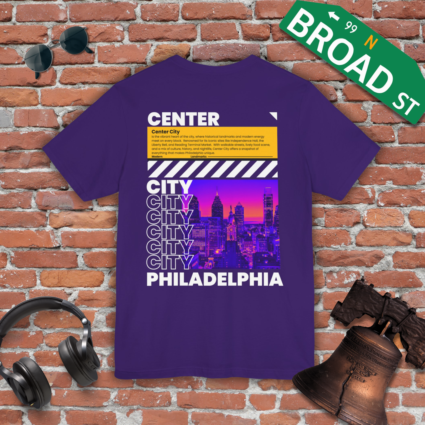 Center City Graphic Tee (Back of Shirt)