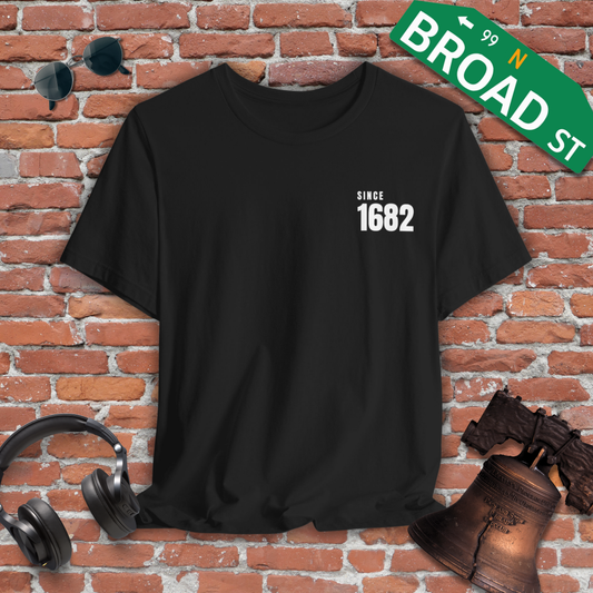 Since 1682 - White Tee (Back of Shirt)