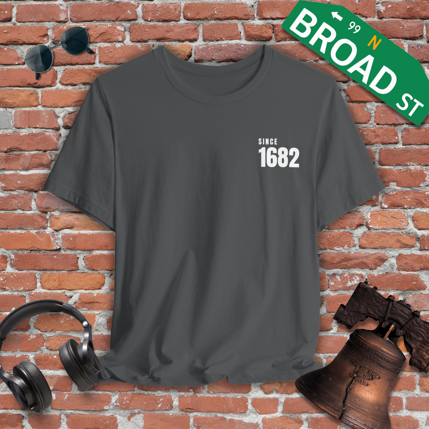 Since 1682 - White Tee (Back of Shirt)
