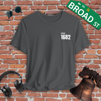 Since 1682 - White Tee (Back of Shirt)