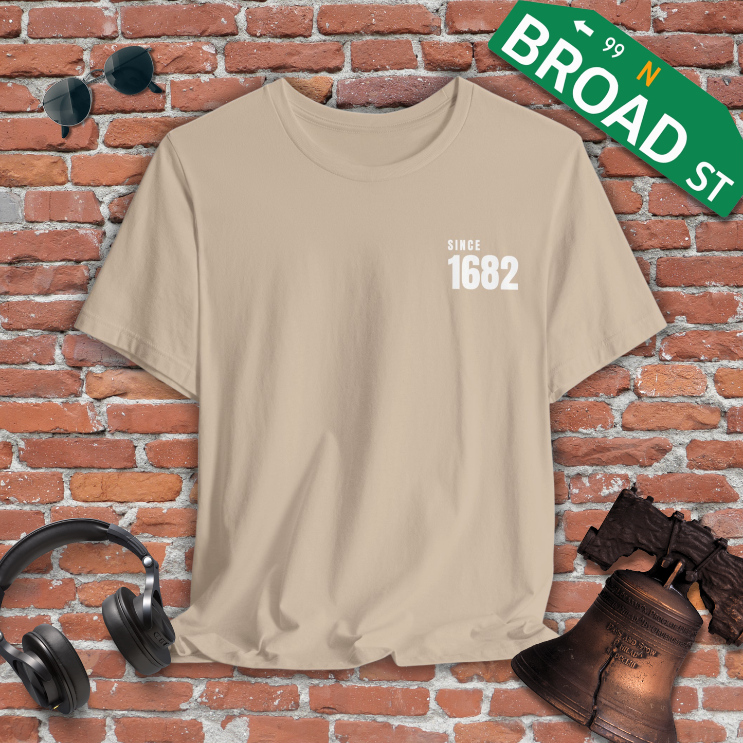 Since 1682 - White Tee (Back of Shirt)