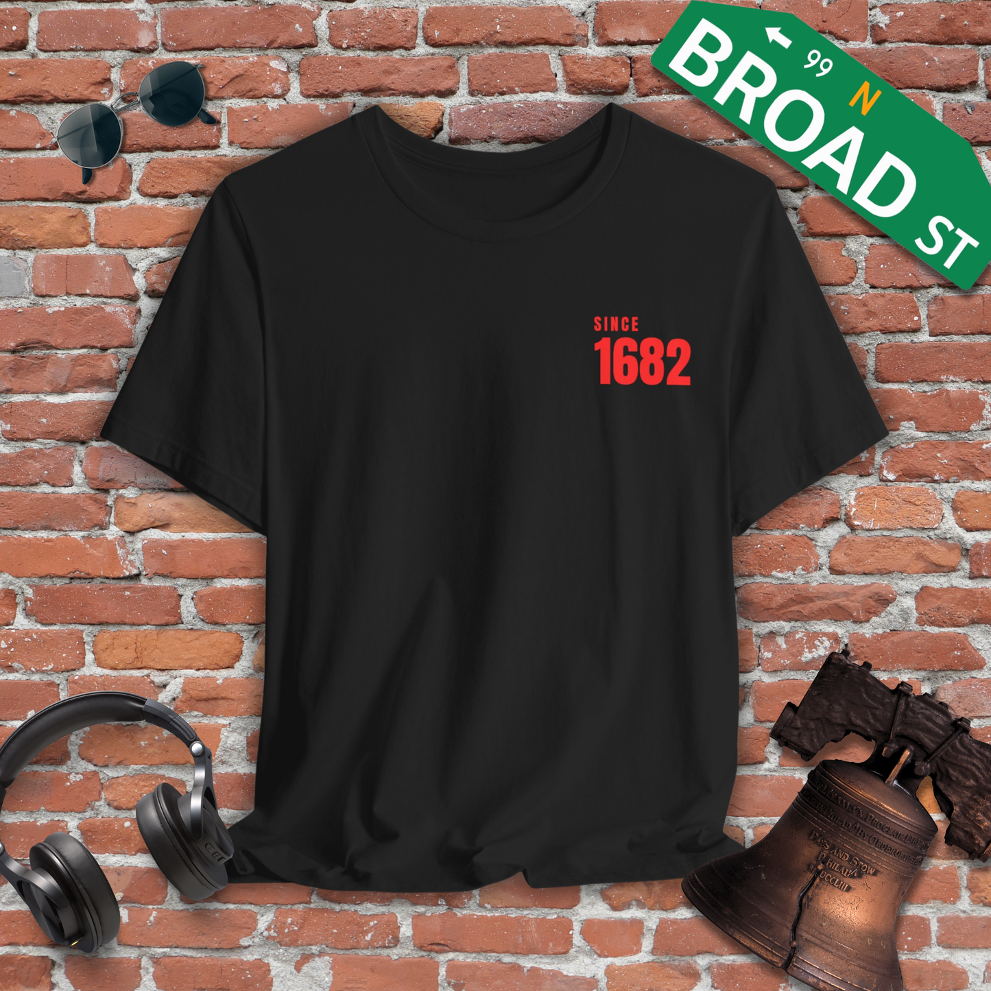 Since 1682 - Red Tee (Back of Shirt)