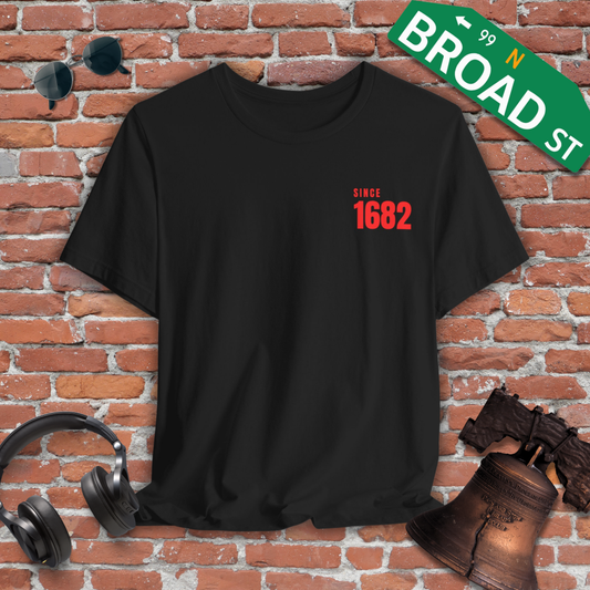 Since 1682 - Red Tee (Back of Shirt)