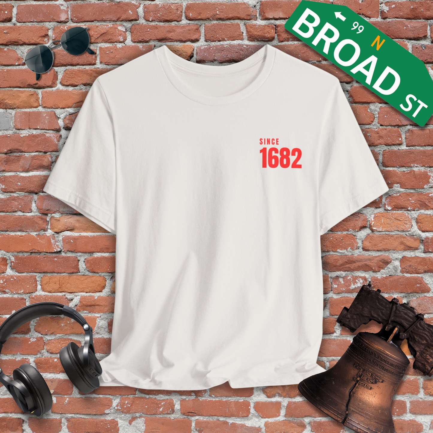Since 1682 - Red Tee (Back of Shirt)