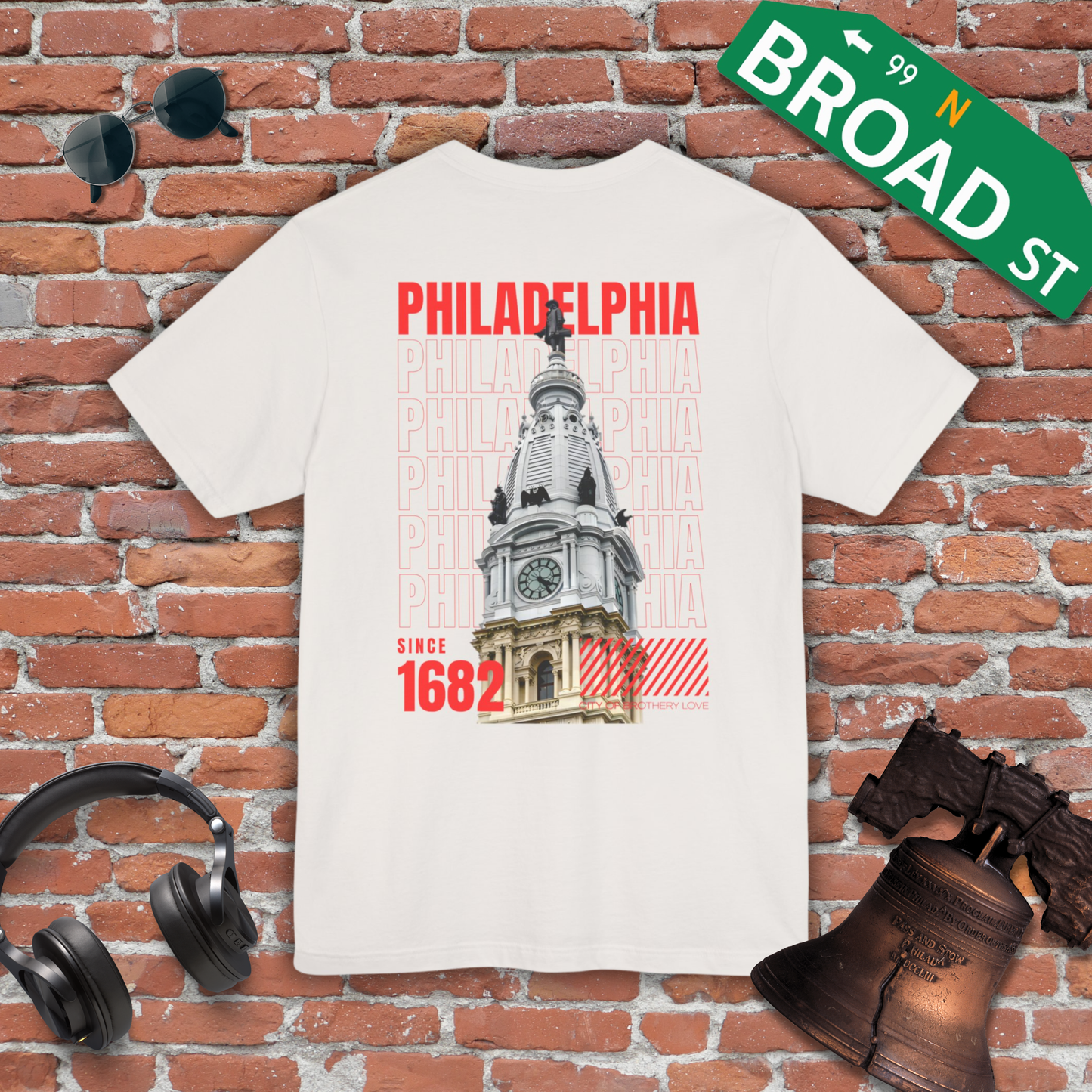 Since 1682 - Red Tee (Back of Shirt)