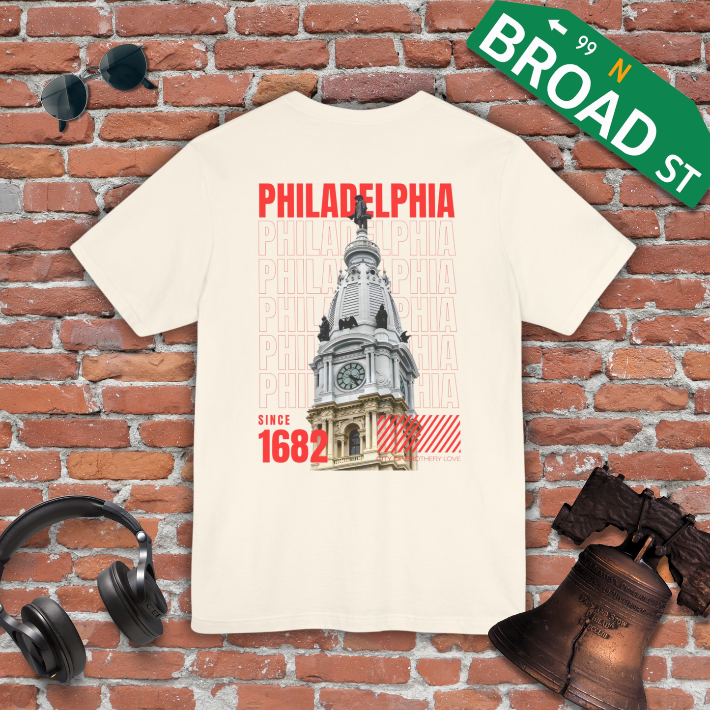 Since 1682 - Red Tee (Back of Shirt)