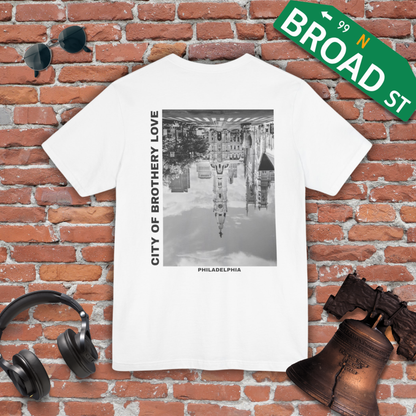 Brotherly Love - City Hall (Back of Shirt) Tee