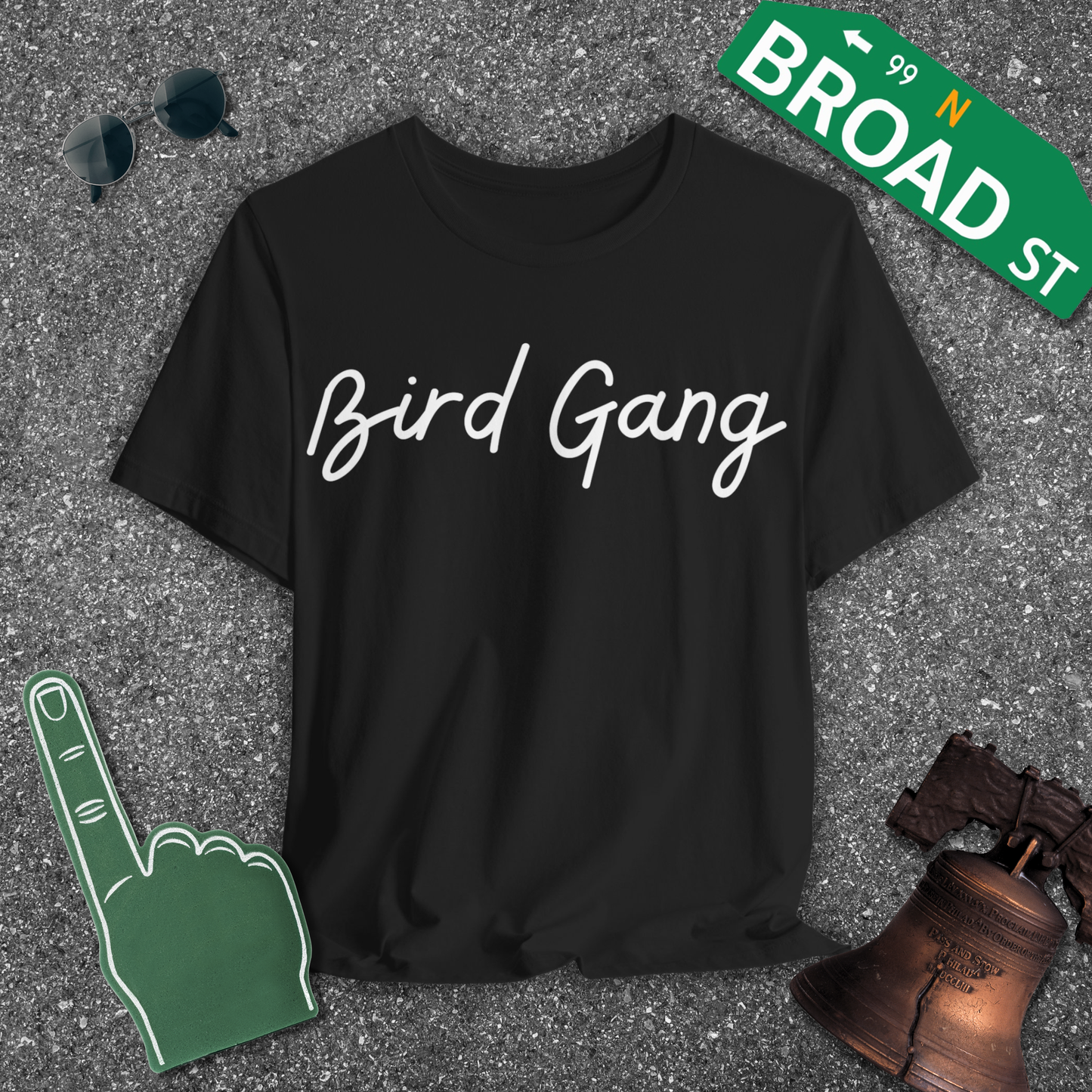 Bird Gang - White Tee