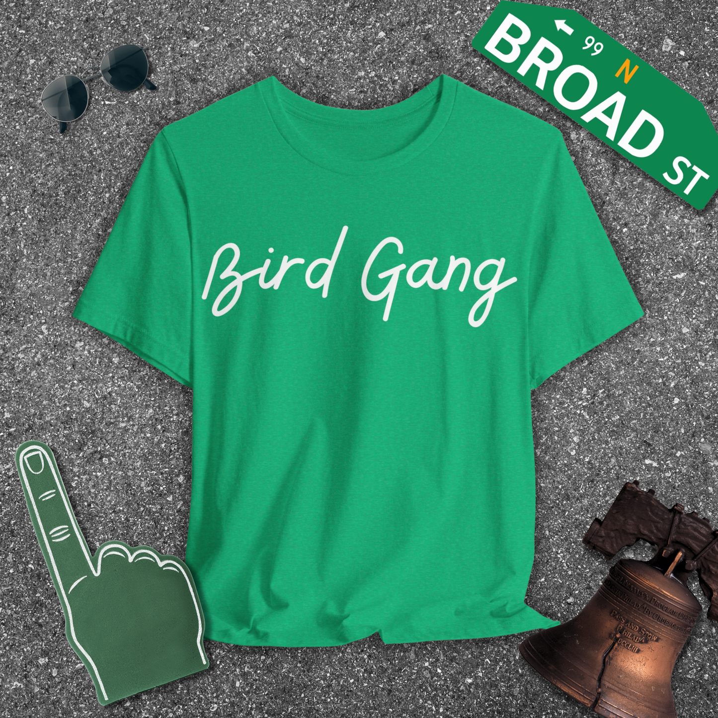 Bird Gang - White Tee