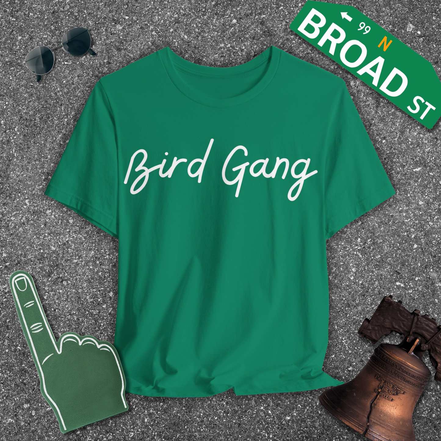 Bird Gang - White Tee