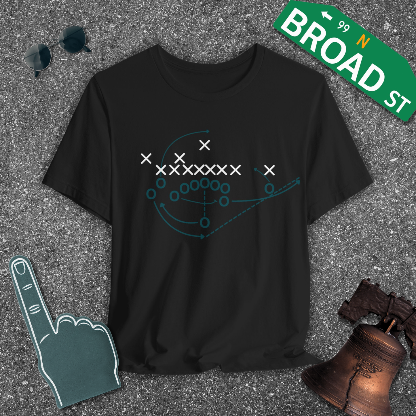 Philly Philly Playart - Color Accurate Tee