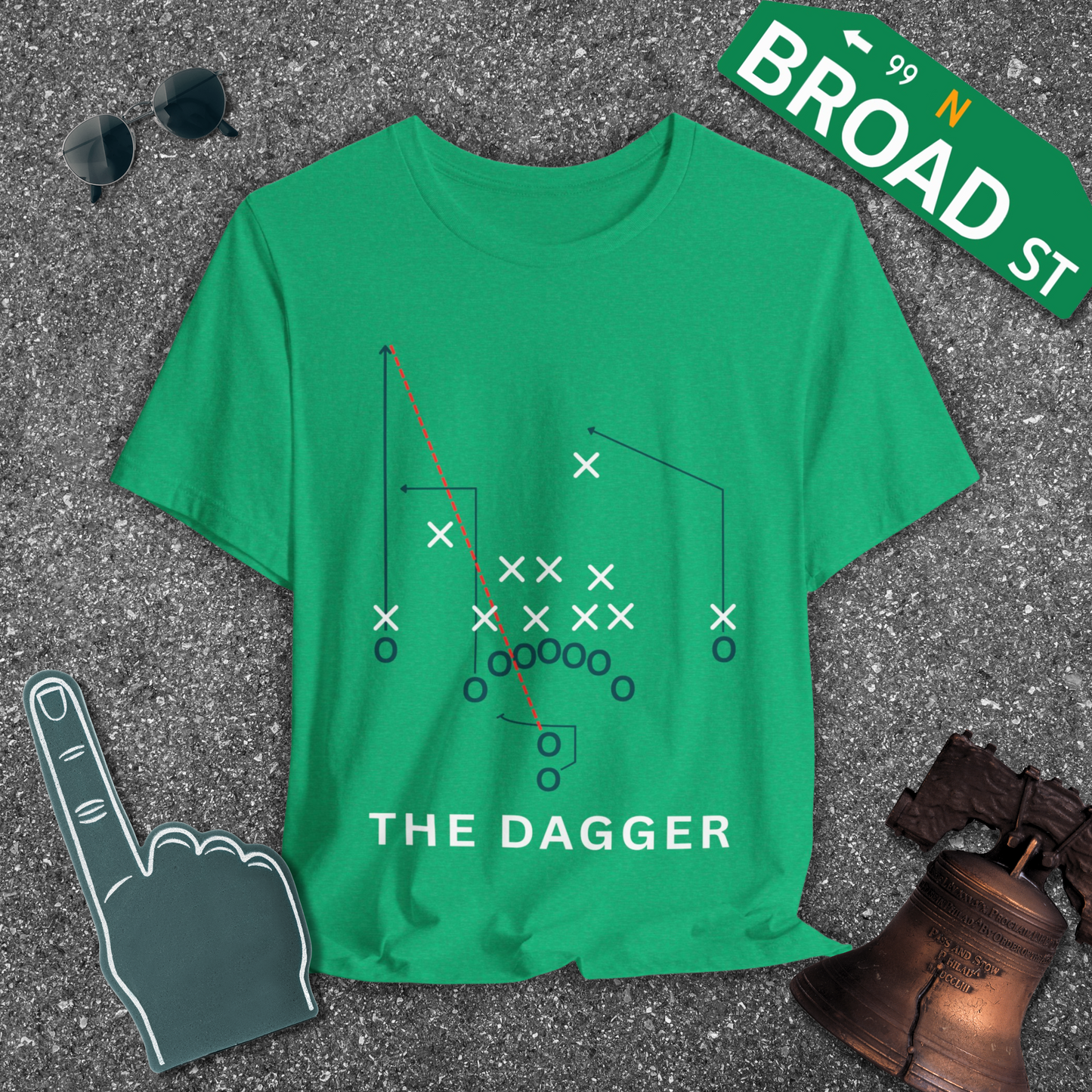 The Dagger Playart - Color Accurate Tee