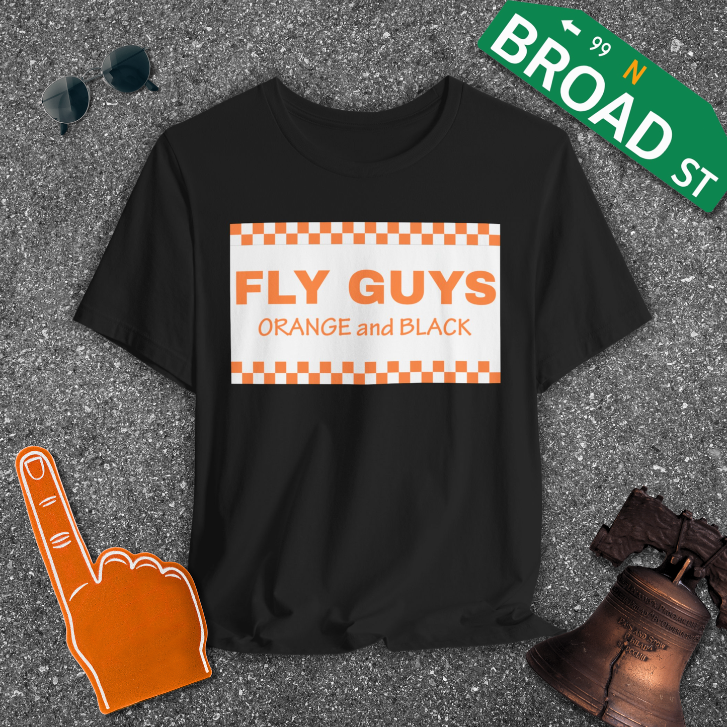 Fly Guys Logo - White Tee