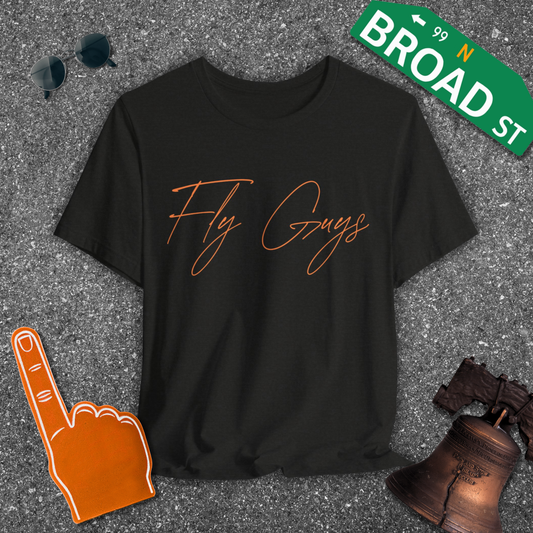 Fly Guys - Cursive Tee