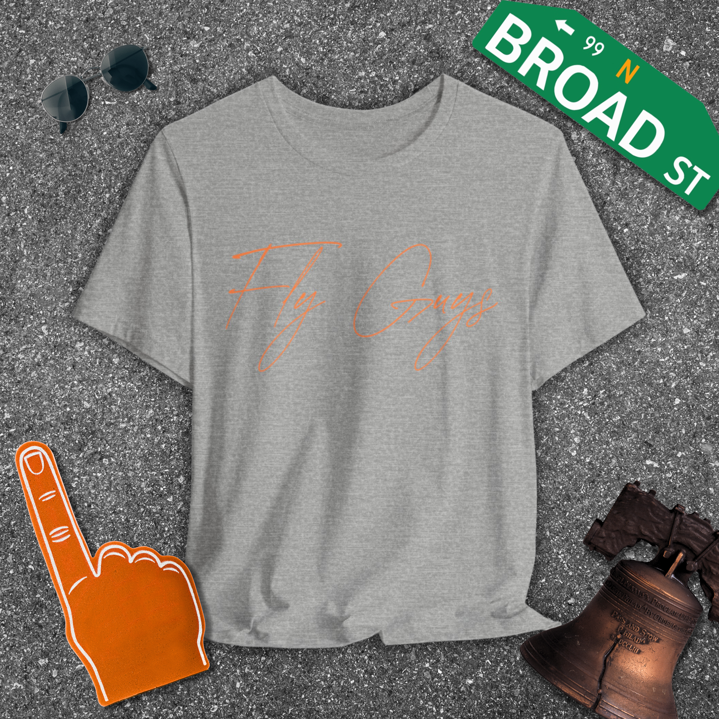 Fly Guys - Cursive Tee