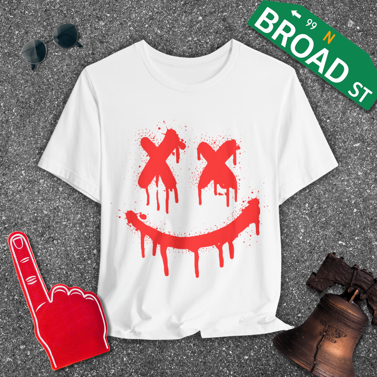 X Eyes - Red Tee